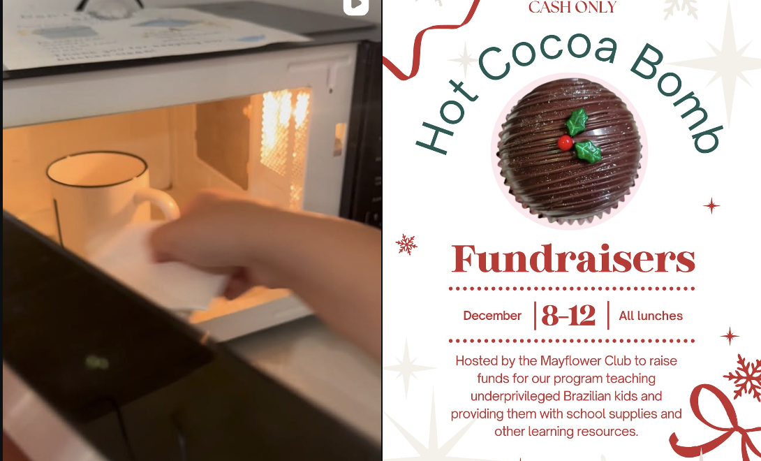 Fundraising in school for community project